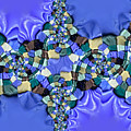 Mosaic Tile Conformed Spira Indigo